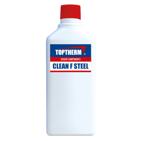 CLEAN F STEEL (10 szt.) - płyn do czyszczenia komory spalania wymiennika ze stali nierdzewnej + 2 spryskiwacze GRATIS!