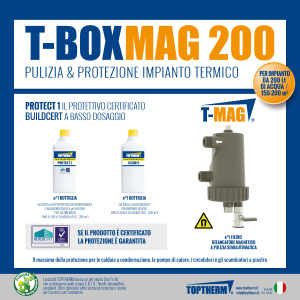 T-BOX MAG 200 Gotowy zestaw do czyszczenia i zabezpieczenia instalacji z wymianą wody (dom 150-200m2, filtr 10 000 gauss)